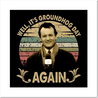 Its Groundhog Day Again Vintage Posters and Art